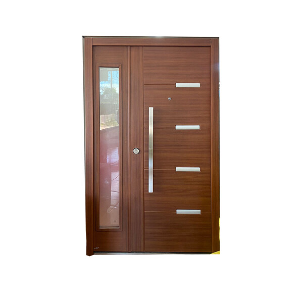 Puerta Semiblindada "E05" Simil Madera Puerta Semiblindada "E05" Simil Madera