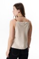 MUSCULOSA LINO ART BEIGE