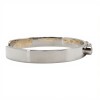 Brazalete Jaipur-Plata 925 rodinada-Piedra Cuarzo rosa-BR2008 conpiedra