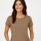 Remera Cordata Taupe Claro
