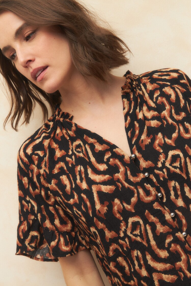 CAMISA DARIA PRINT Animal Print