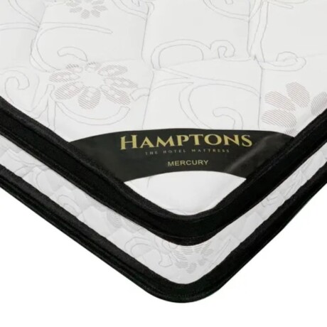 Sommier 1 Plaza Hamptons Mercury 80X185 Negro