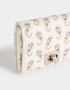 Billetera Billetera Solapa Paisley - Estampado Flores