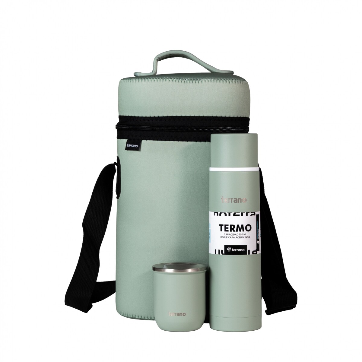 Kit Completo Bala + Matera Neopreno - Oliva 