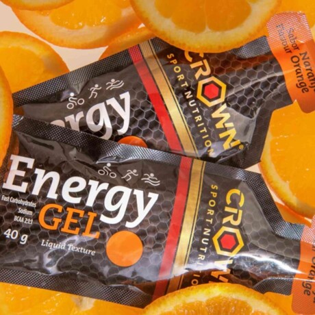 Energy Gel Crown Caja 12 unidades Naranja