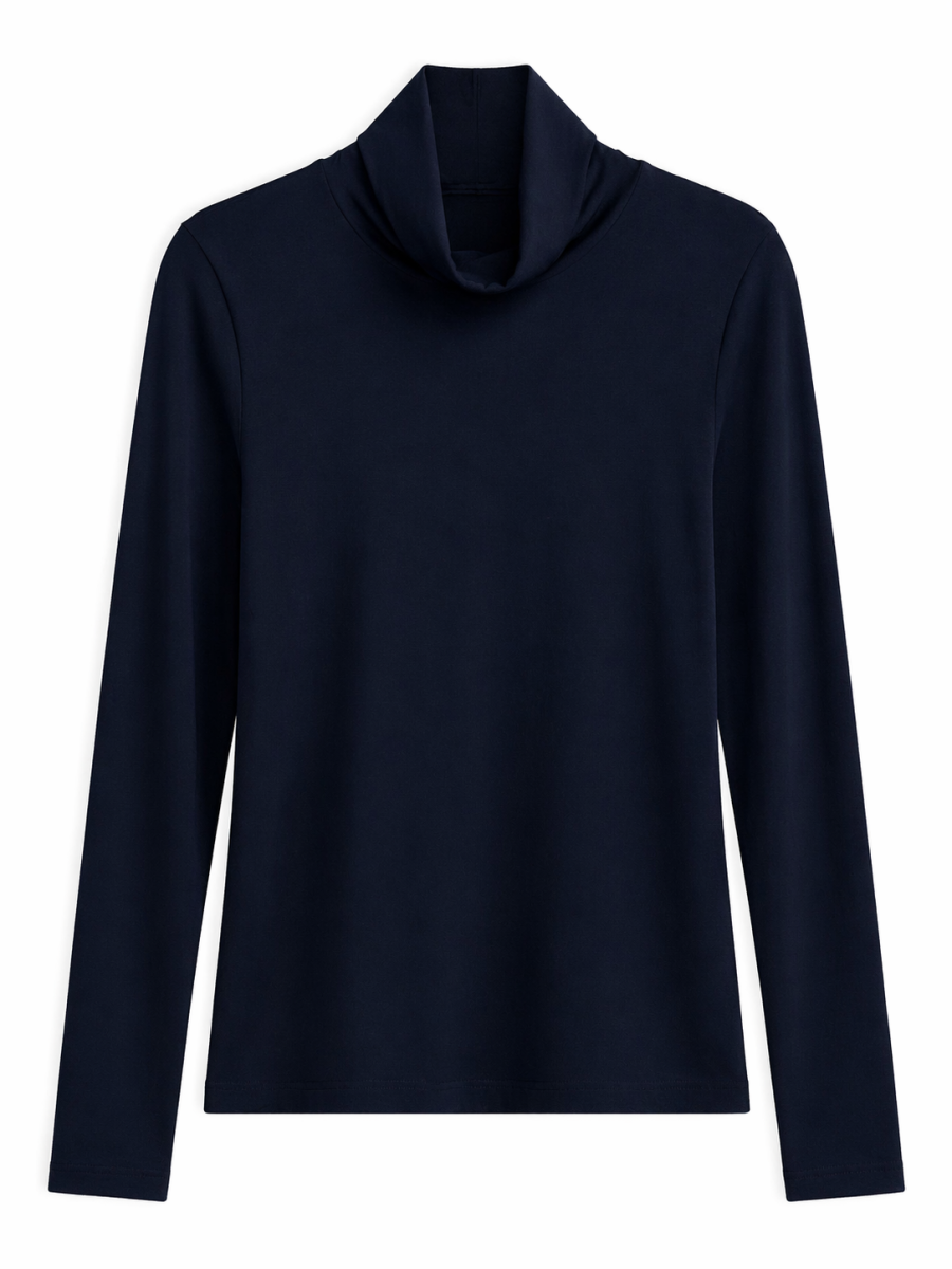 POLERA DHAKA - AZUL OSCURO 