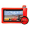 Tablet Infantil 7" Kids Mickey Frozen Cars Toy Story + Auricular ROJO