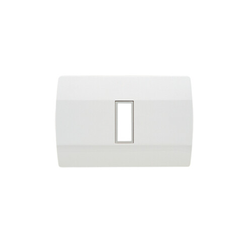 Plaqueta p/1 módulo - Visione blanco C53501
