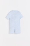 PIJAMA CAME STRIPES Blanco