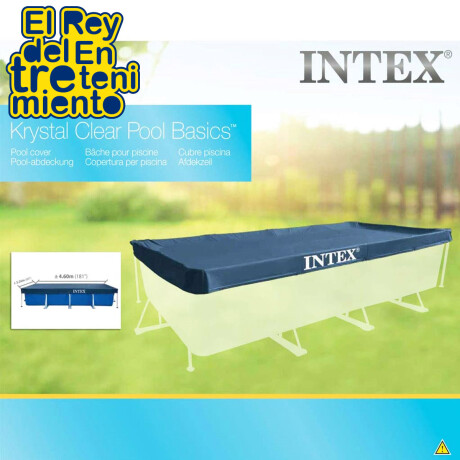 Cobertor Cubre Piscina Intex Rectangular 460x226 Cm Inx028039