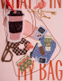 Accesorios Regalos Estampados Bolsa De Regalo Chica - Rosa Claro