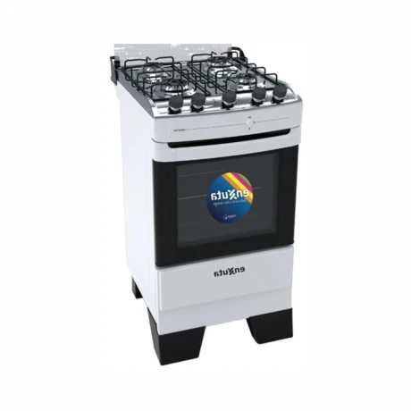 COCINA A GAS ENXUTA CENX27542 Cocina ENXUTA CENX27542W A Gas Cuatro Hornallas Con Grill Eléctrico