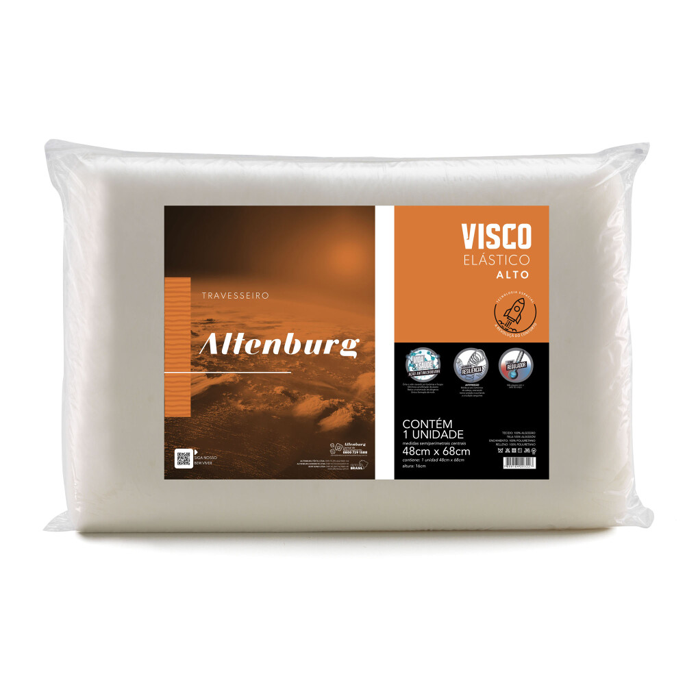 ALMOHADA VISCOELASTICA BLANCO NASA SOFT