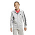 Campera de Niños Adidas Essentials JRS Gris - Negro