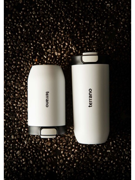 Vaso Térmico Push&Drink 500mL. Blanco