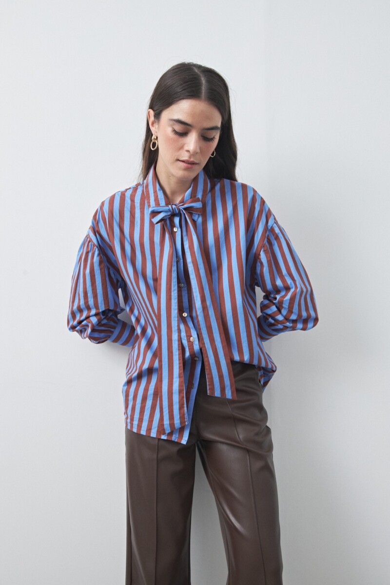 CAMISA SORMY Azul Regata