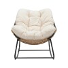 SILLON MECEDORA TULUM BEIGE C/ALMOHADON Unica
