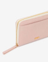 Ficheros Zip Round Billetera Formato Fichero - Rosa Claro