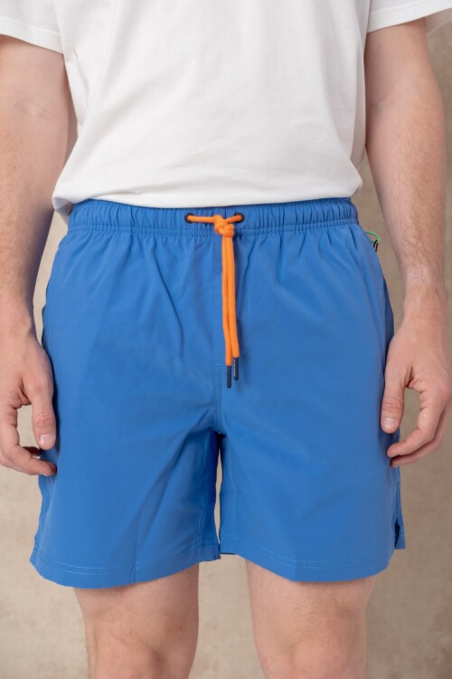 Short de baño Liso Blue