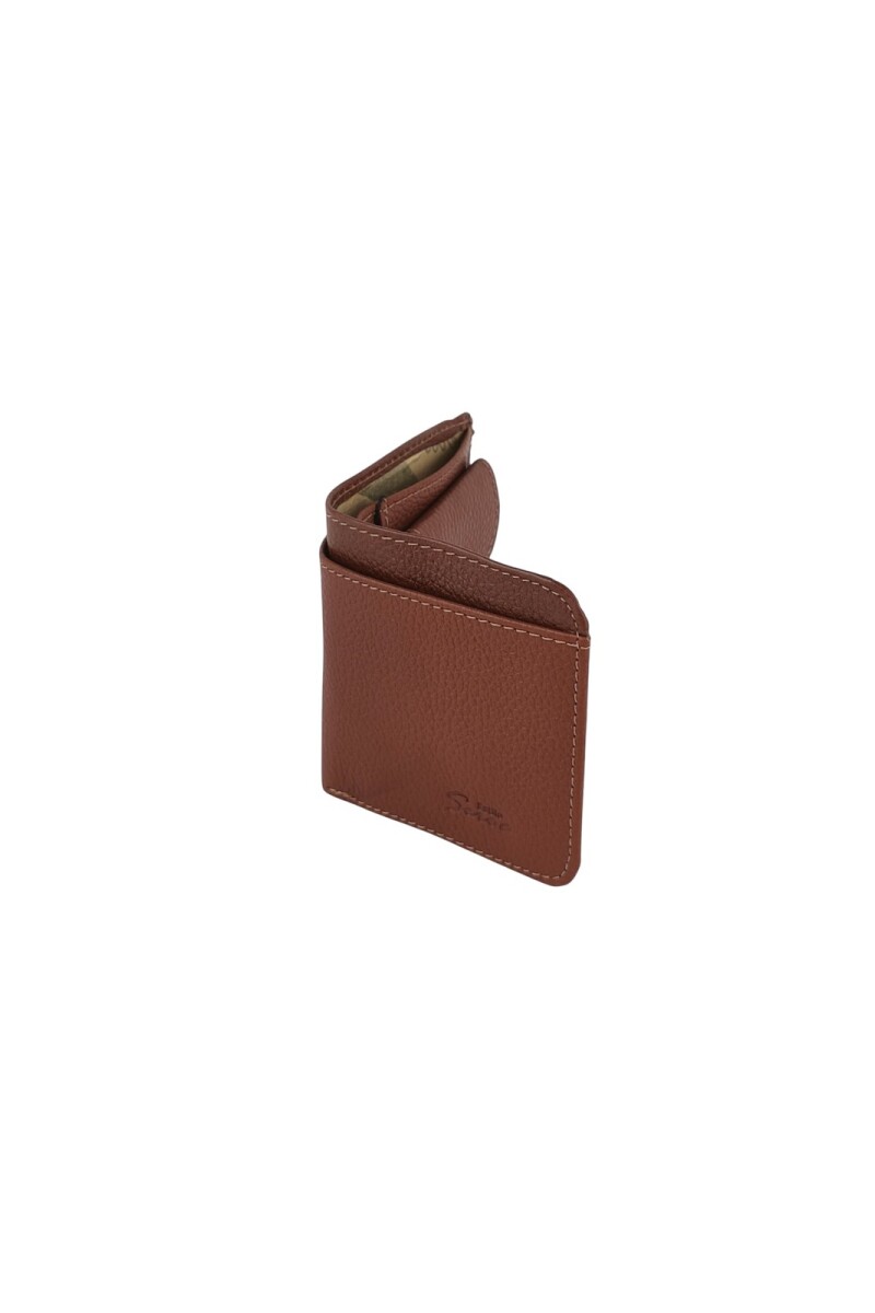 Billetera de cuero con bolsillo para monedas Billetera de cuero con bolsillo para monedas