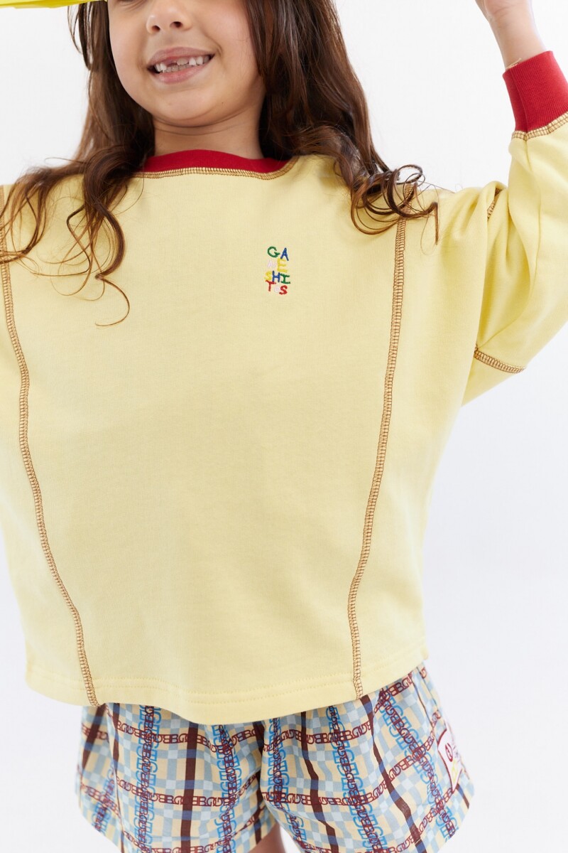 Buzo Pirueta Amarillo
