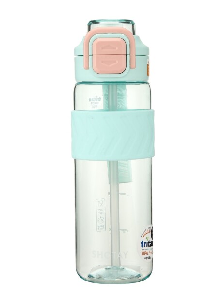 Botella Tritán - 800mL. Turquesa