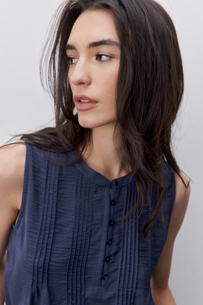 BLUSA NUPA Azul Marino