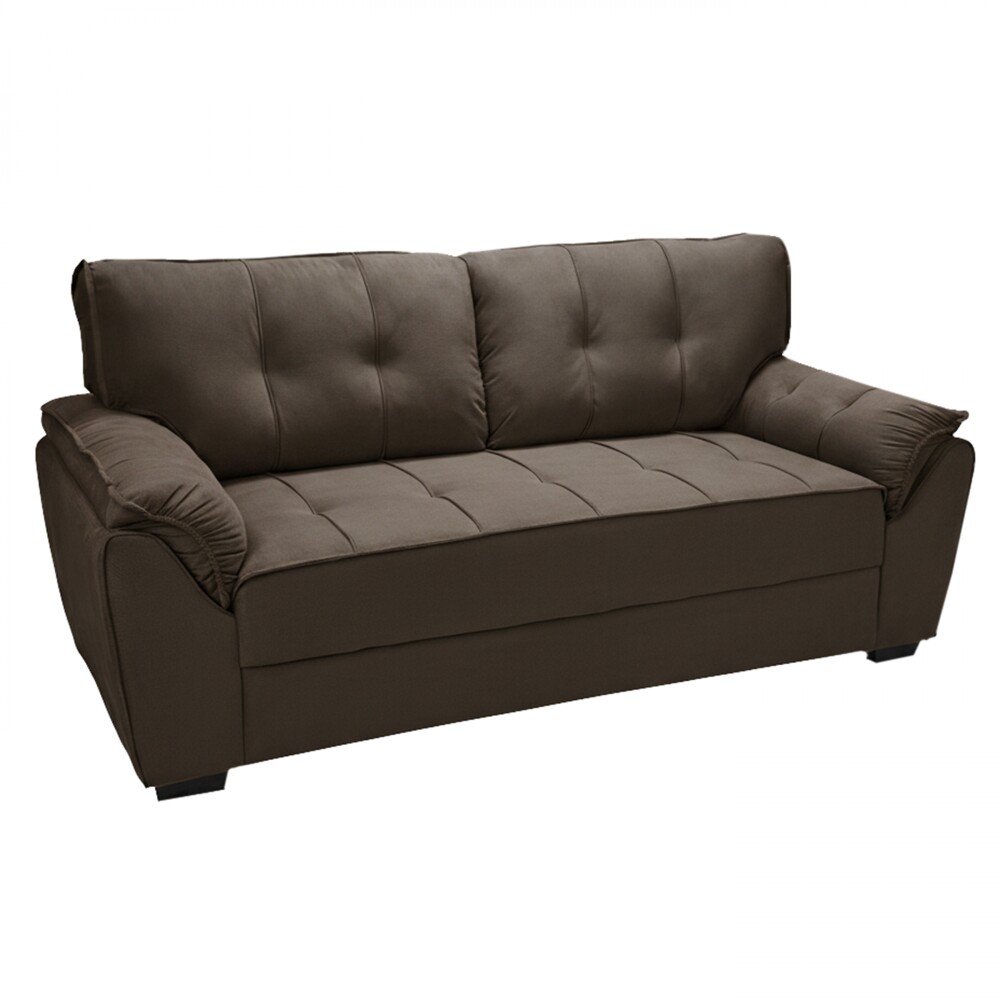 Juego De Living Sillones Sofá 2 Y 3 Cuerpos - Montana Marrón