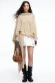PONCHO Beige