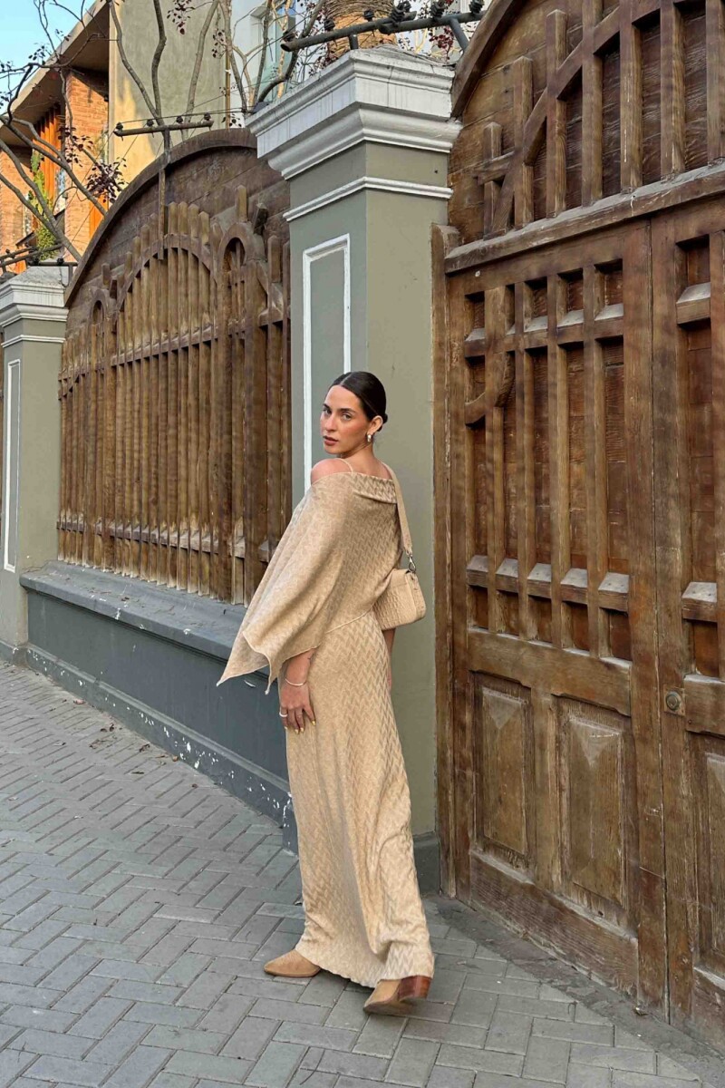 SET ILARIA BEIGE OSCURO