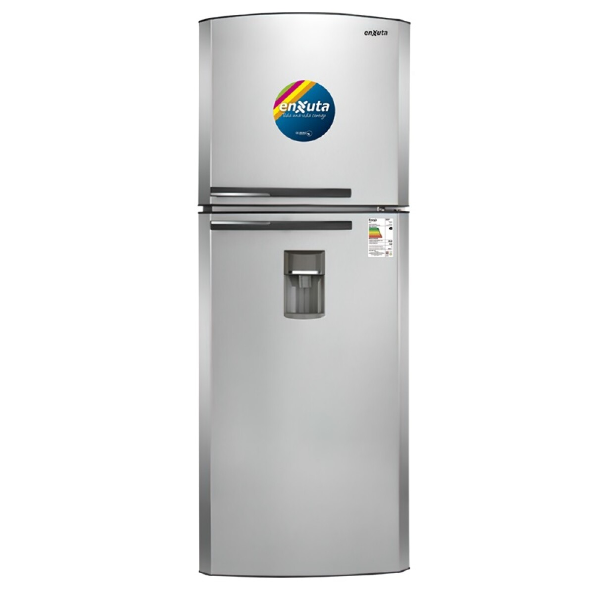 Heladera Enxuta RENX24400DI Frío Seco 390L Inox 