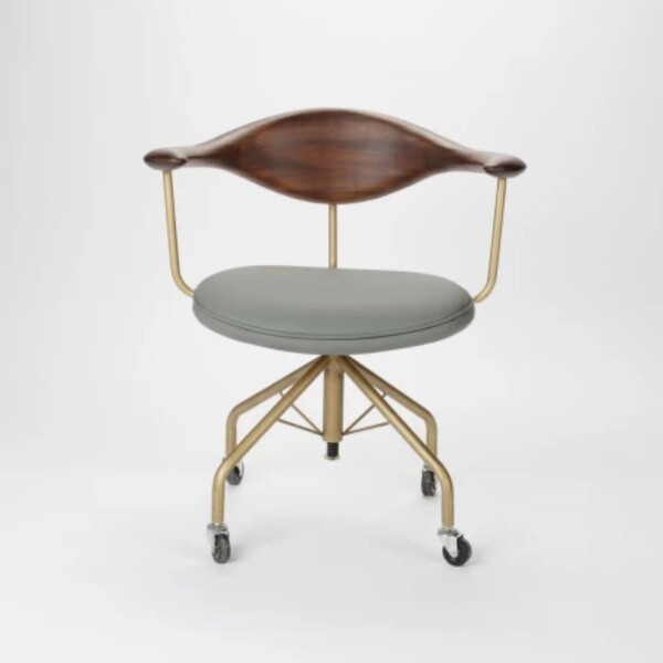 Silla de escritorio ROCHE Marrón