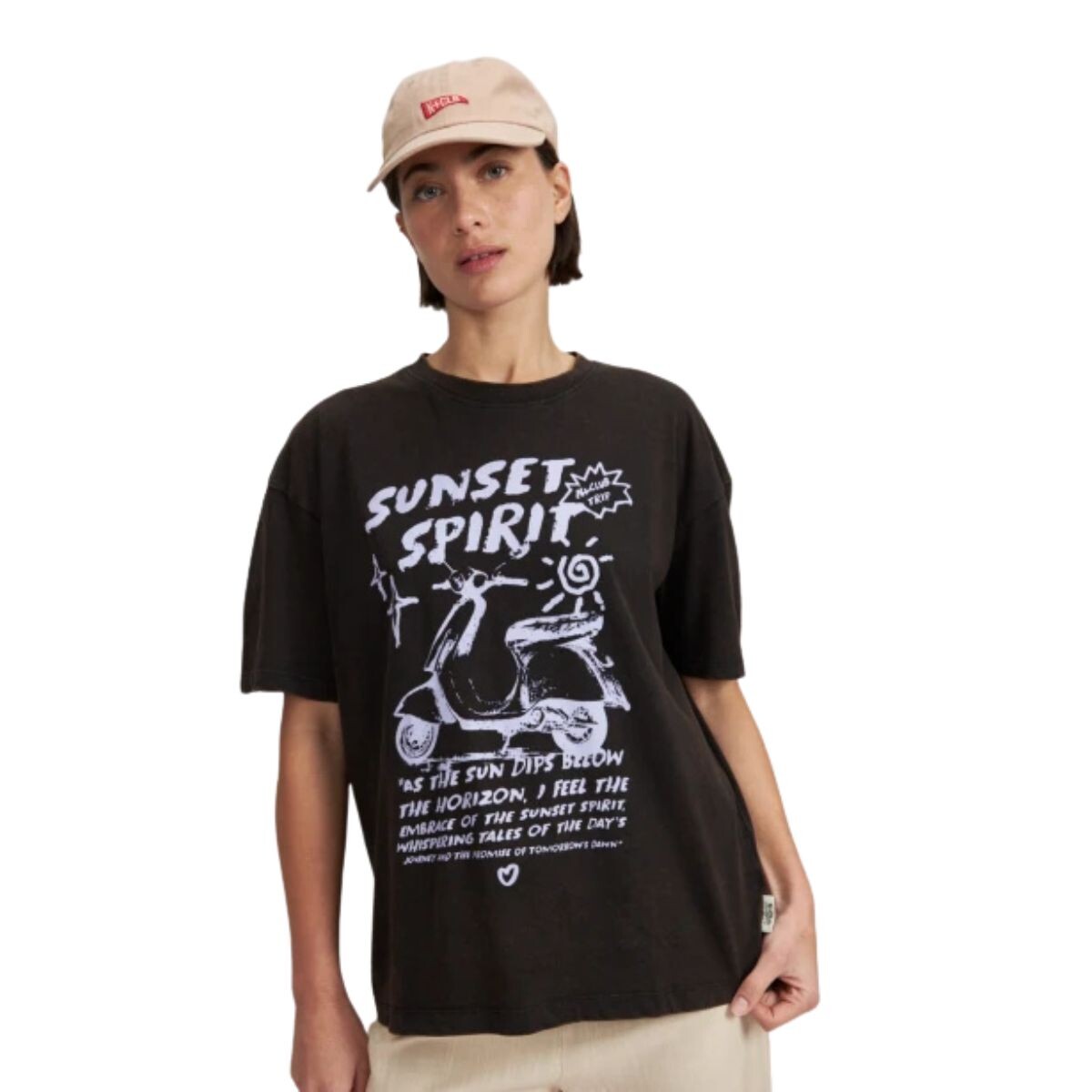 T-SHIRT ENEBRO XS-XL - NEGRO 