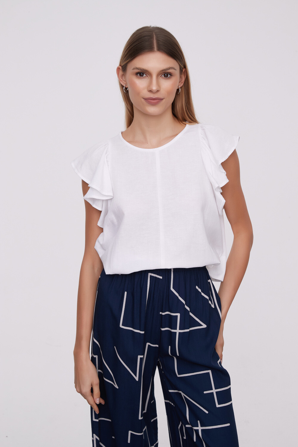 Blusa Kareim Blanco