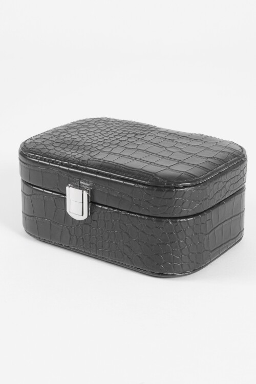 Alhajero organizador croco negro