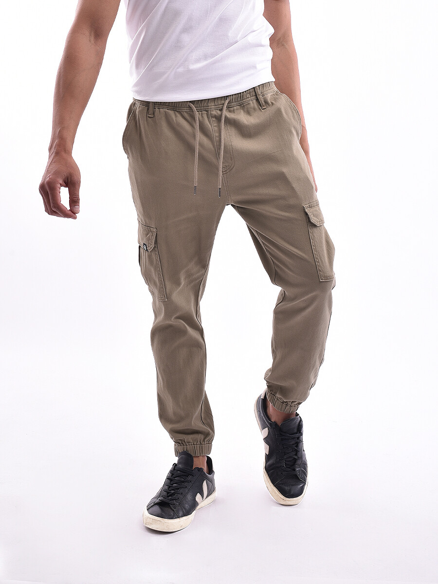 JOGGER CARGO ZOUK - VERDE MILI 