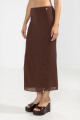 NICKY SKIRT Cadaques Tannat