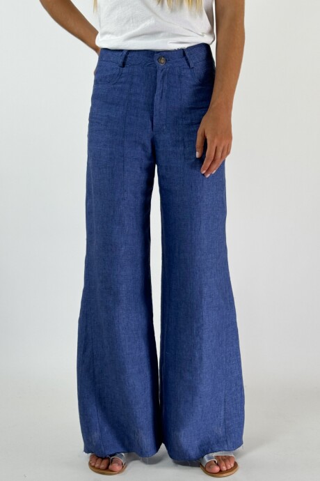 PANTALON JACINTO NEW LINO Azul