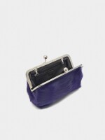 Bolso De Mano De Piel violeta