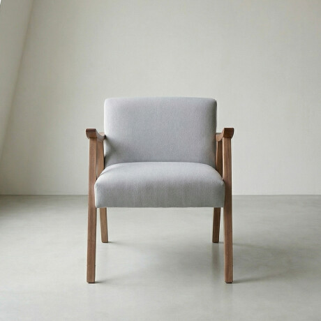 Butaca Ravena - Tela Rústica 291-G2 (Ceniza)