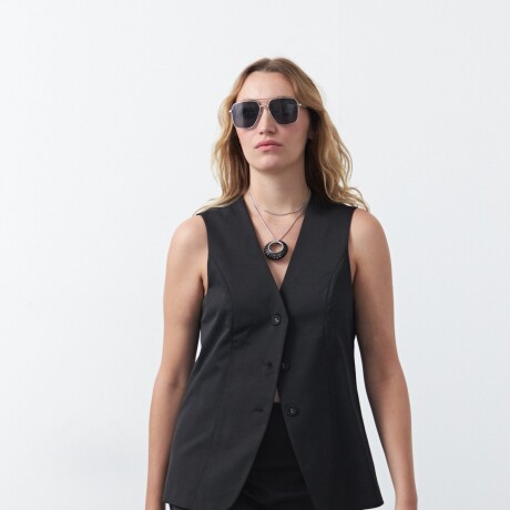 CHALECO DELPHINE Negro