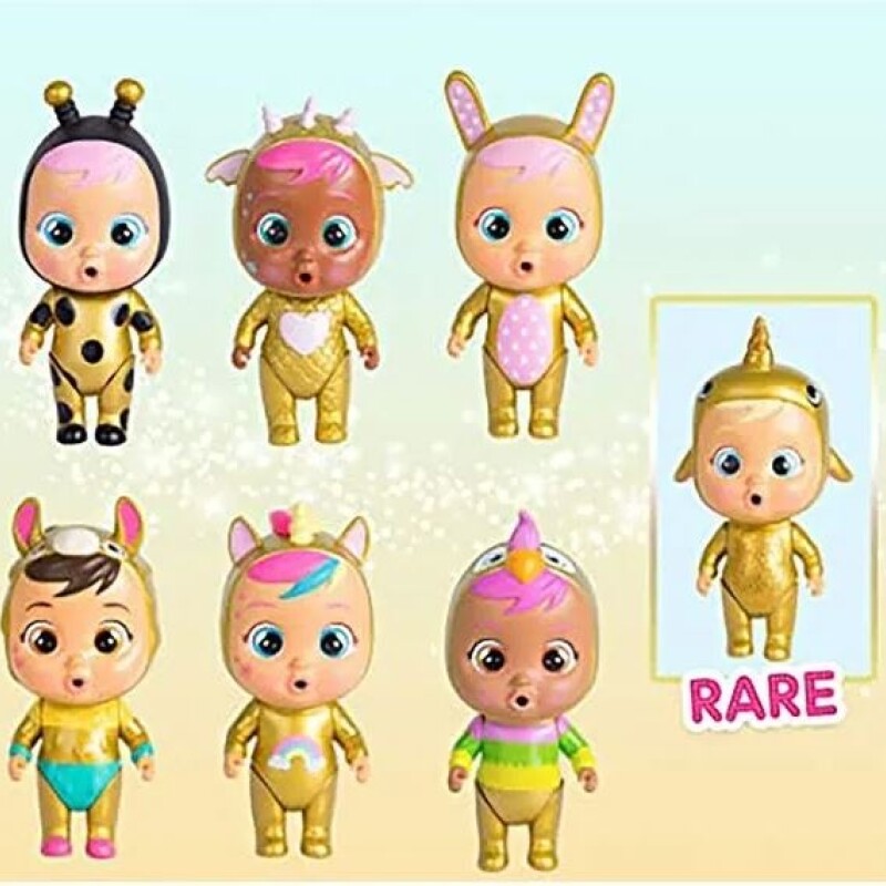 Bebés Llorones Cry babies Magic Tears Edición Dorada CRY BABY / MAGIC TEARS EDICION DORADA EXHIBIDOR X6