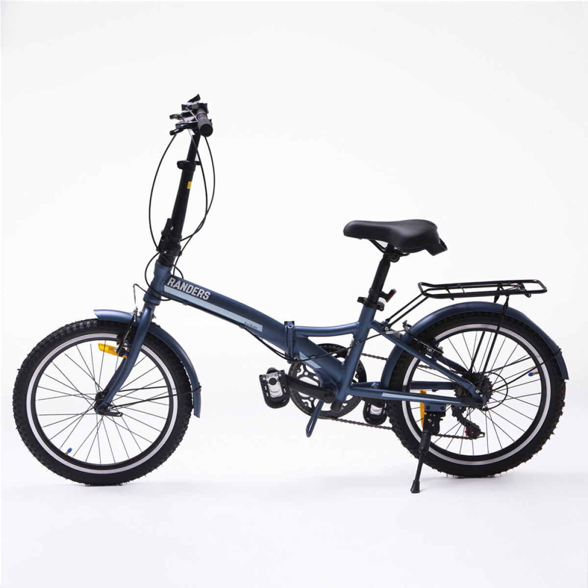 Bicicleta Plegable cuadro aluminio rod 20 y cambios Shimano - Azul 