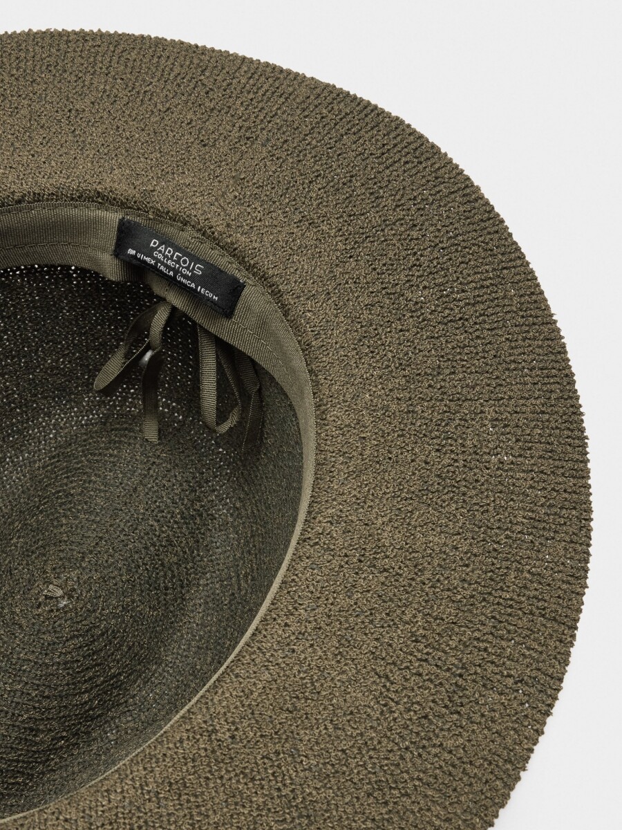 Sombrero De Punto Cinturones Con Hebillas caqui