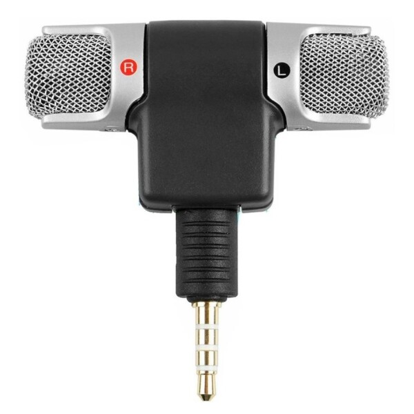 Mini Micrófono Stereo Jack 3.5 Mm Para Celular Profesional Mini Micrófono Stereo Jack 3.5 Mm Para Celular Profesional
