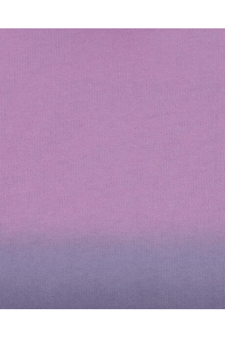 Canguro de algodón, púrpura en degradé Sin color