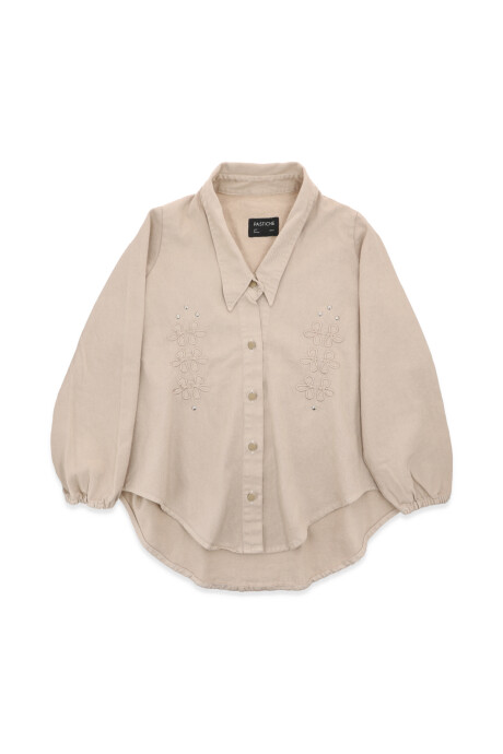 Camisa Cisne Nudo Arena