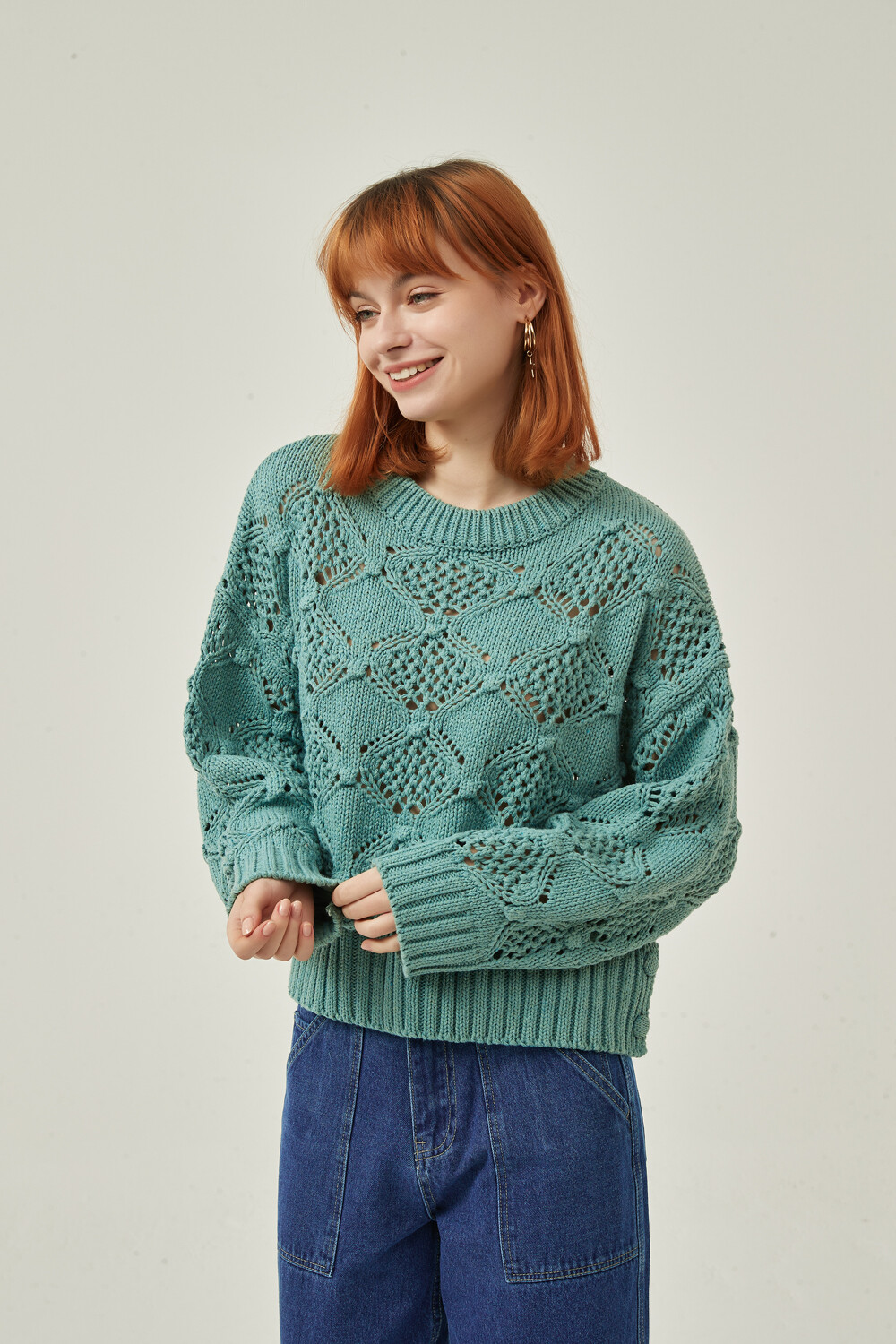 Sweater Agadez Petroleo Claro
