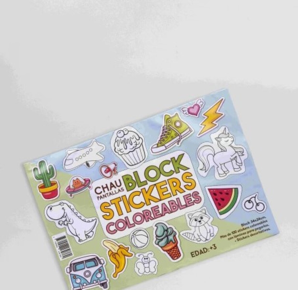 Block Stickers Coloreables 