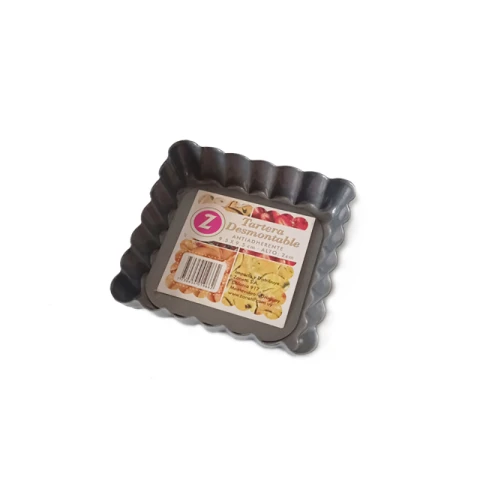 Tartera Antiadherente Desmontable 9,5x9,5 cm Tartera Antiadherente Desmontable 9,5x9,5 cm